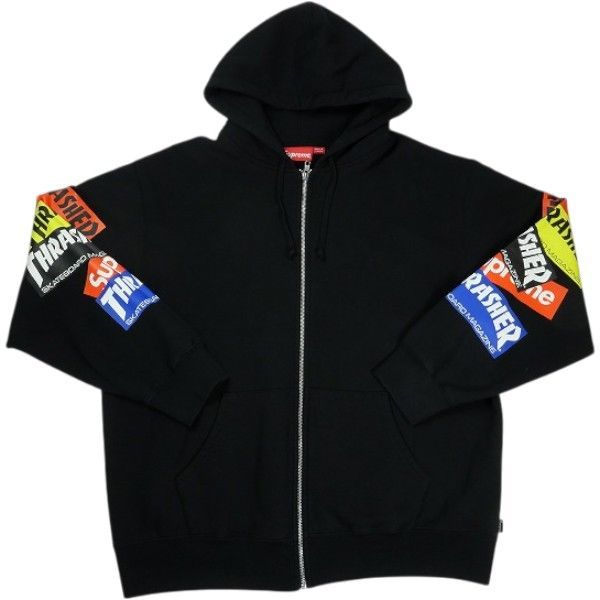 Supreme THRASHER コラボ　パーカー　シュプリーム　スラッシャー Supreme×Thrasher シュプリーム×スラッシャー 2015SS Hooded