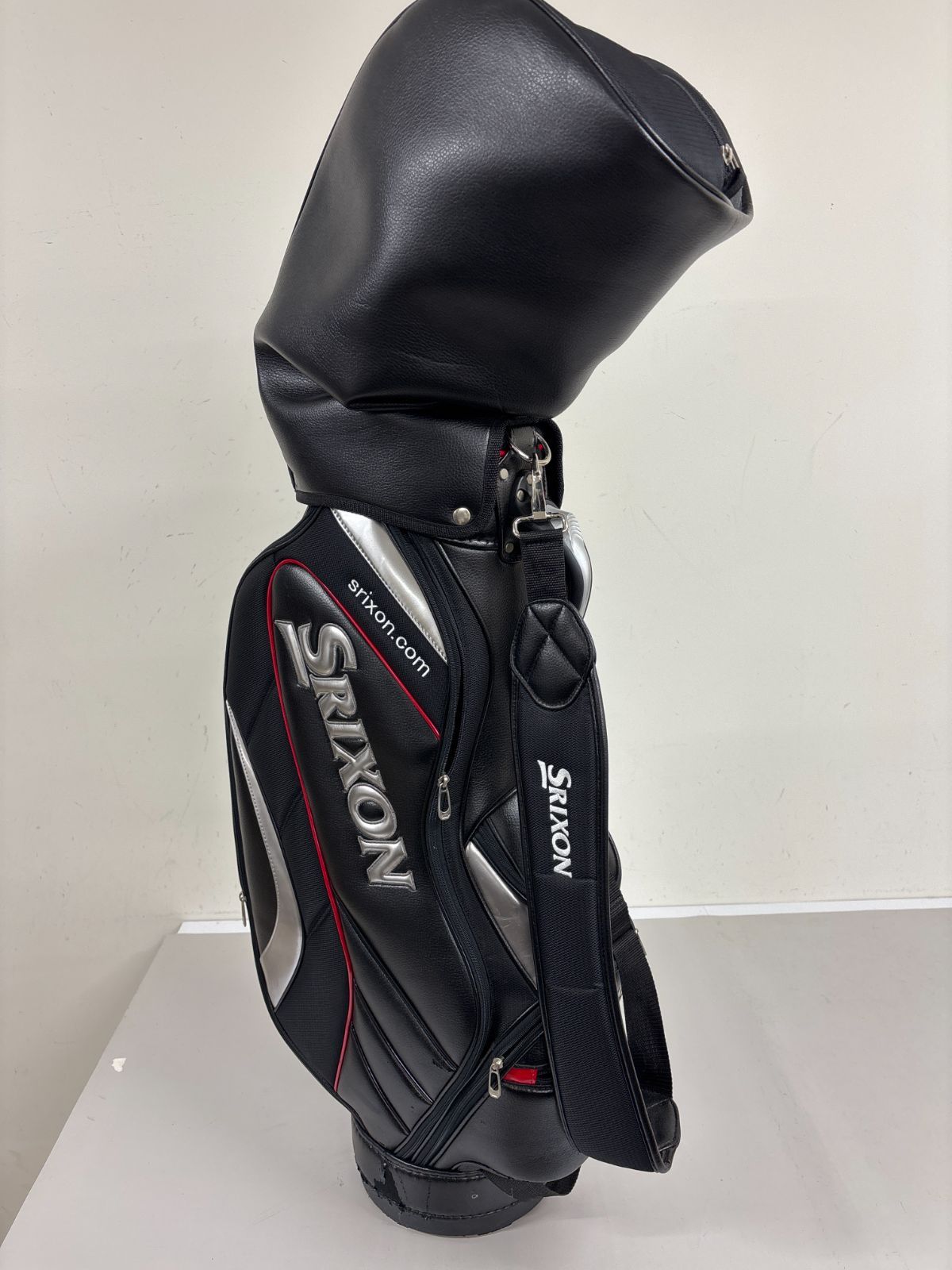 Srixon キャディバッグ ブラック Srixon キャディバッグ 黒/白 【公式 