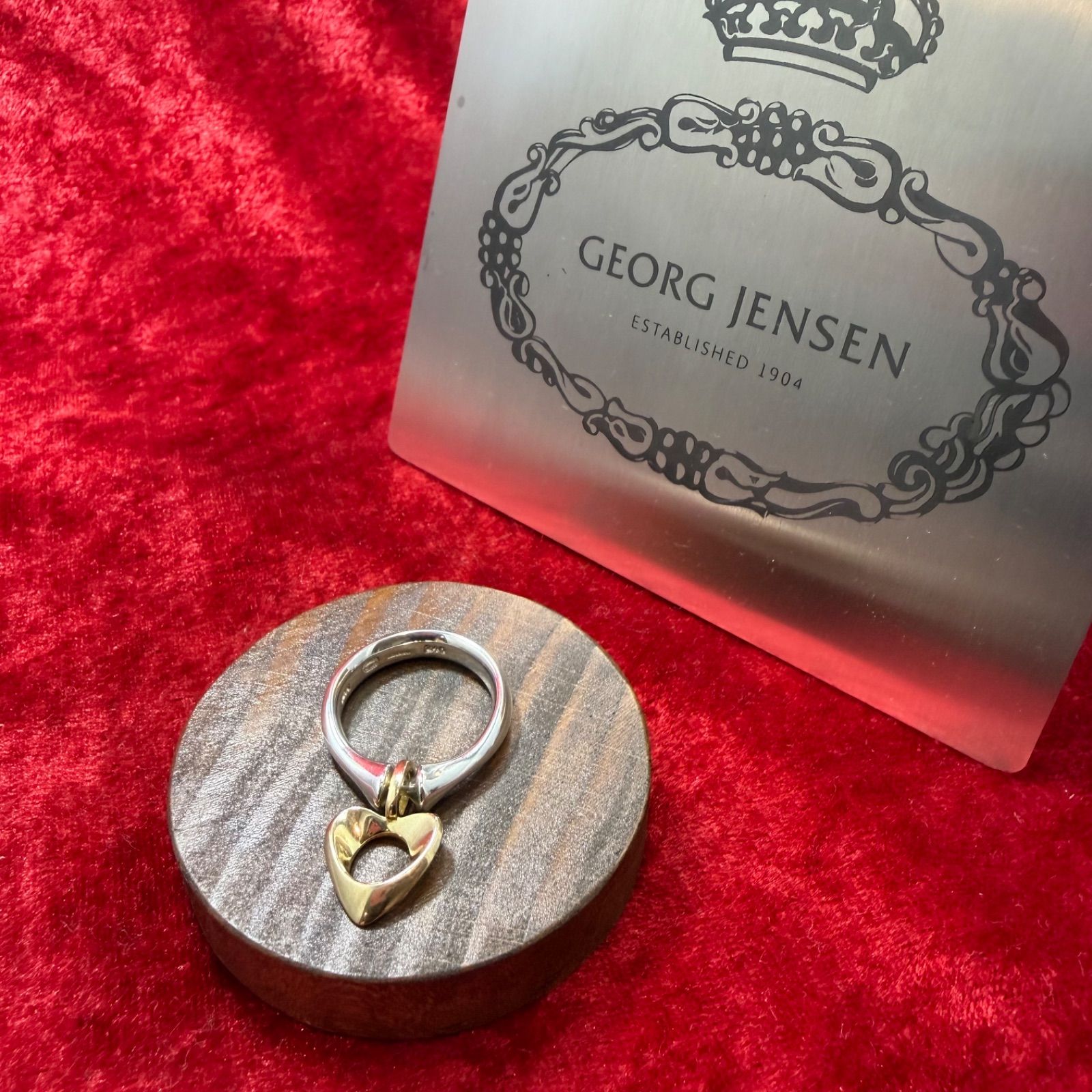 ジョージ ジェンセンGEORG JENSEN SIGNATURE DIAMONDS 新作 ☆綺麗 