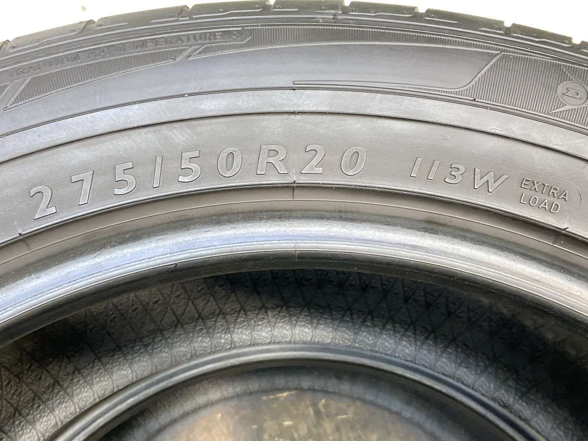 275/50R20 ダンロップ SPスポーツ MAXX MO 中古タイヤ サマータイヤ 2 