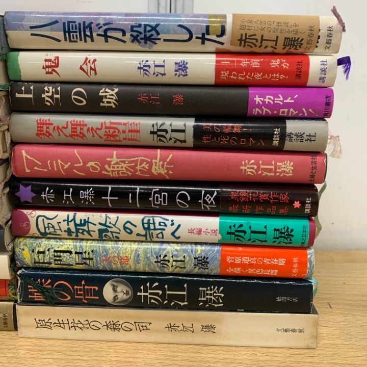 赤江瀑 ハードカバー 32冊セット 赤江瀑 13冊 絶版本 怪奇 小説 文庫本