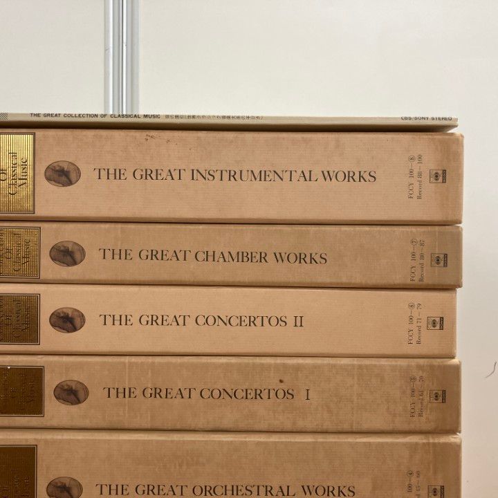 □02)【1点限り!】The Great Collection of Classical Music 1〜100巻 