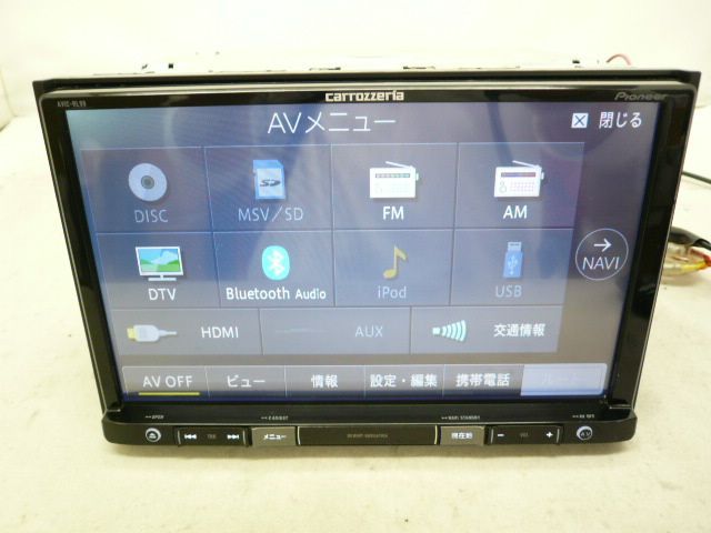 動作確認済み】カロッツェリアAVIC-RL99 HDMI Bluetooth 【公式通販】