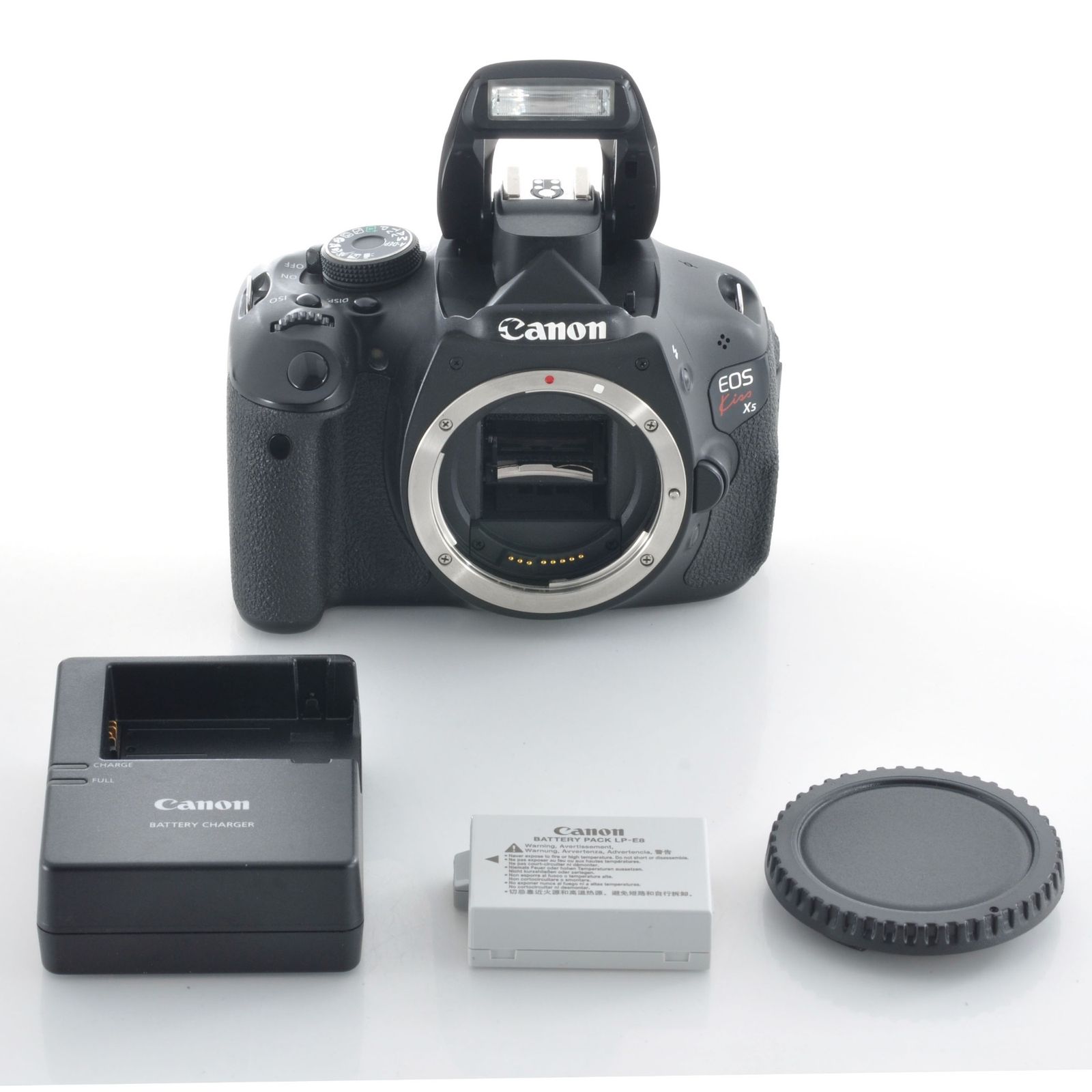 キヤノン】Canon EOS Kiss X5 + バッテリー 充電器 ショット数4165回 