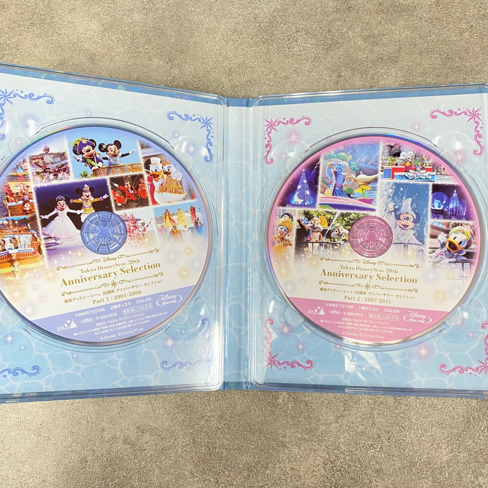 0)T2【美品】東京ディズニーシー 20周年 アニバーサリー・セレクション 