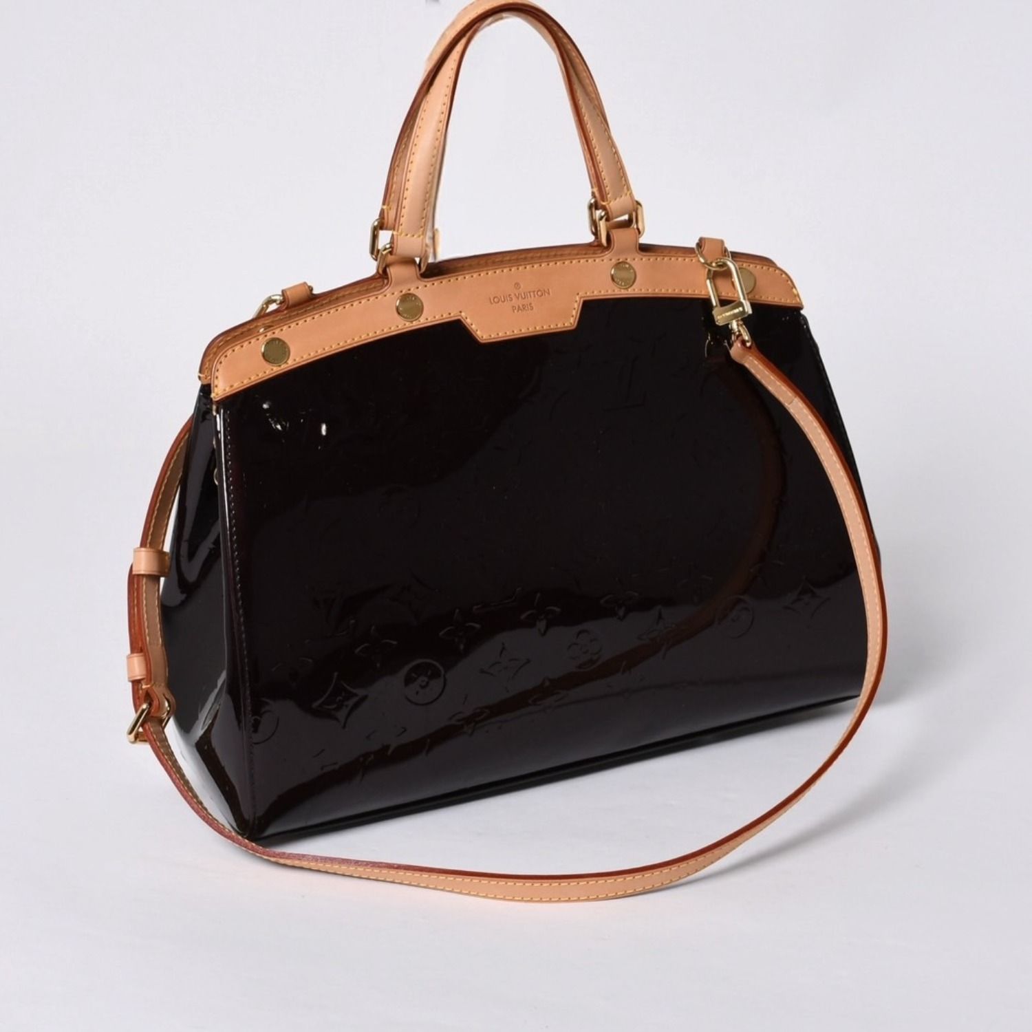 極美品 LOUIS VUITTON ルイヴィトン モノグラムヴェルニ ブレアMM 