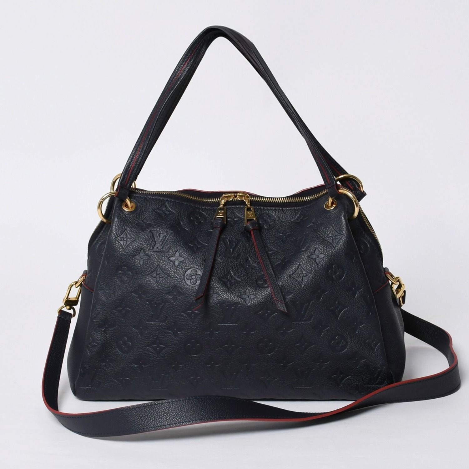 LOUIS VUITTON ルイヴィトン モノグラム ネイビー M43721 ポンテュPM 