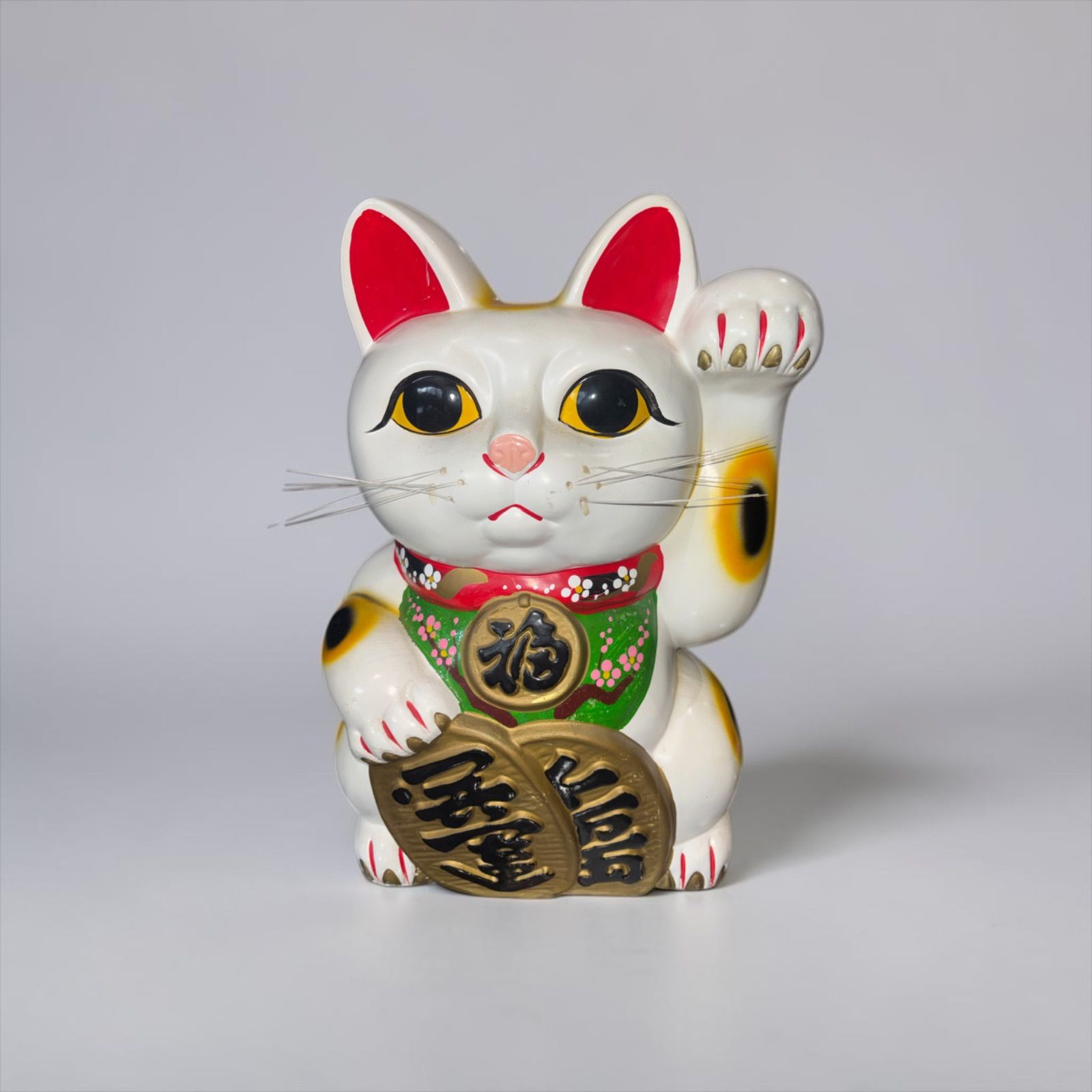 昭和レトロ 招き猫 大 置物縁起物 コレクション インテリア 時代物