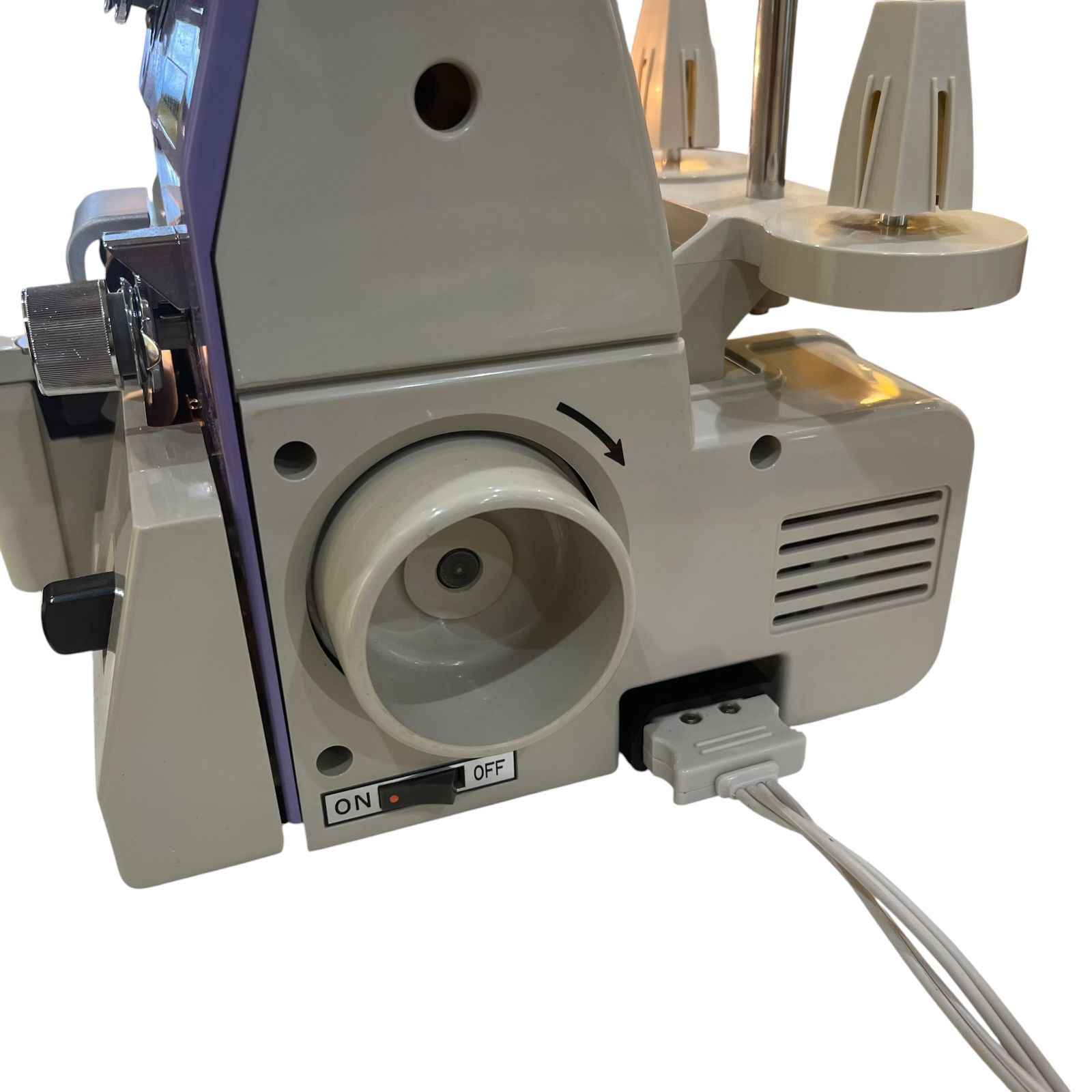 中古○JANOME/ジャノメ○ ロックミシン 2本糸 MODEL 782 TYPE 11333