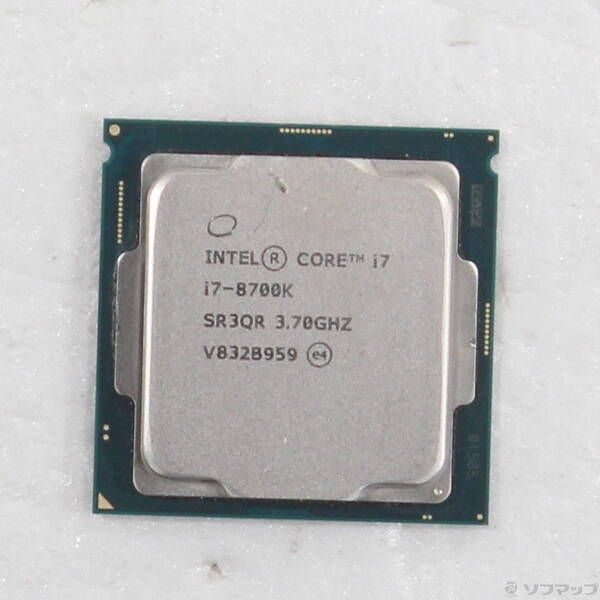 Intel Core i7-8700 LGA1151（中古） じゃんぱら-Intel Core i7-8700 (3.2GHz/TB:4.6GHz) bulk LGA1151/6C
