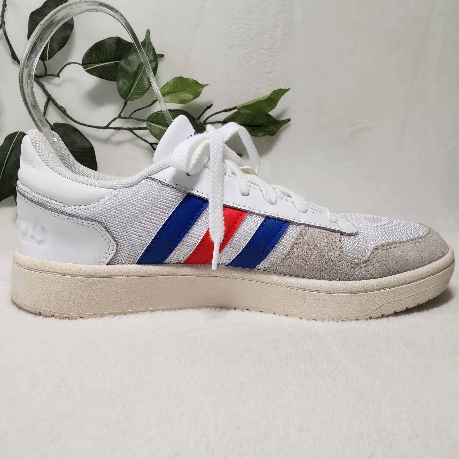 美品】adidas/アディダス/アディフープス2.0U/スニーカー/ホワイト/白 