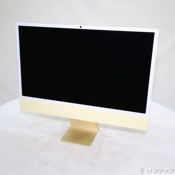 中古】iMac 24インチ M4/16GB/256GB イエロー Aランク - メルカリ