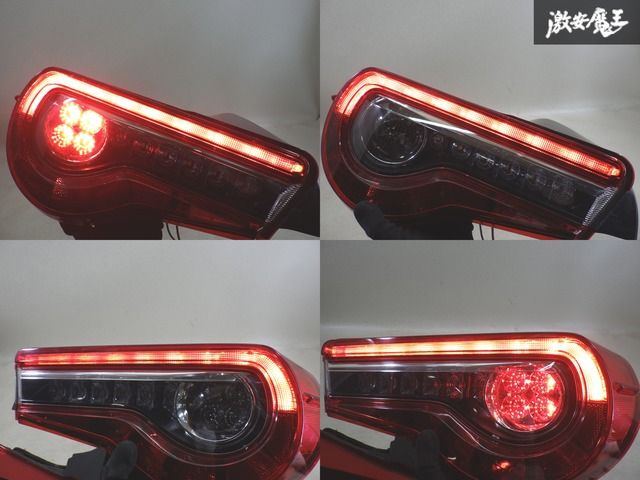 LED点灯OK!!】 トヨタ 純正 ZN6 86 ハチロク 後期 LED テールライト 