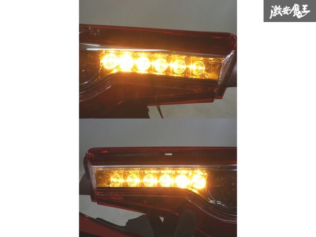 LED点灯OK!!】 トヨタ 純正 ZN6 86 ハチロク 後期 LED テールライト 