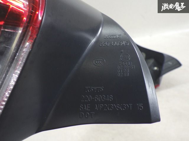 LED点灯OK!!】 トヨタ 純正 ZN6 86 ハチロク 後期 LED テールライト 