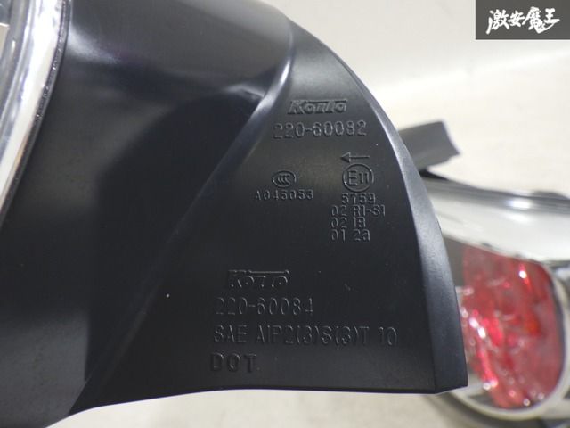 LED点灯OK】 トヨタ 純正 ZN6 86 ハチロク 前期 LED テールライト