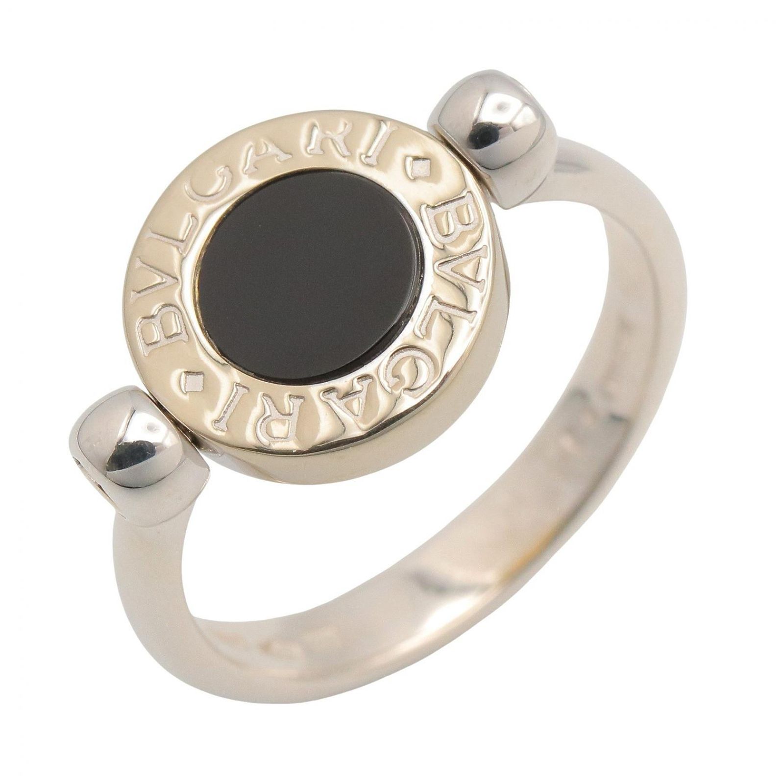 ブルガリ BVLGARI リング・指輪 ブルガリブルガリ オニキス リング K18 