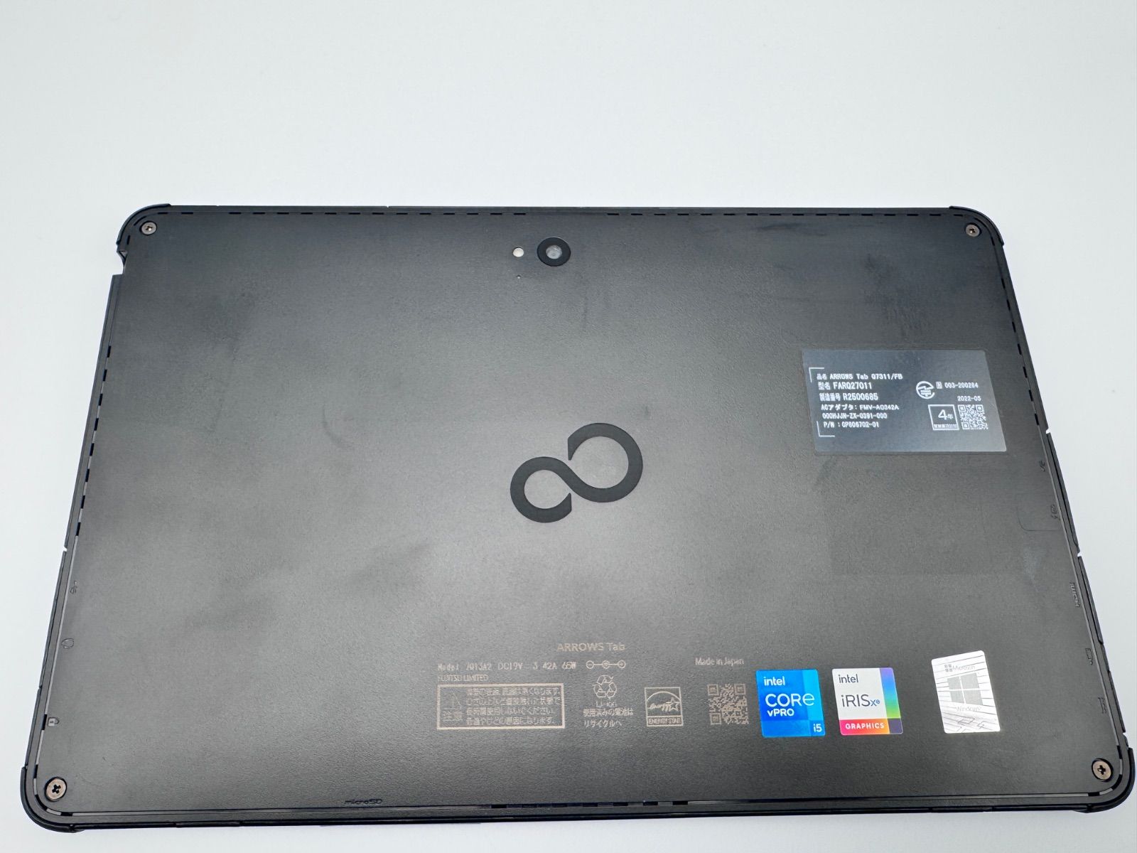 富士通 ARROWS Tab Q7311/FB i5 Win11Pro 中古 - メルカリ