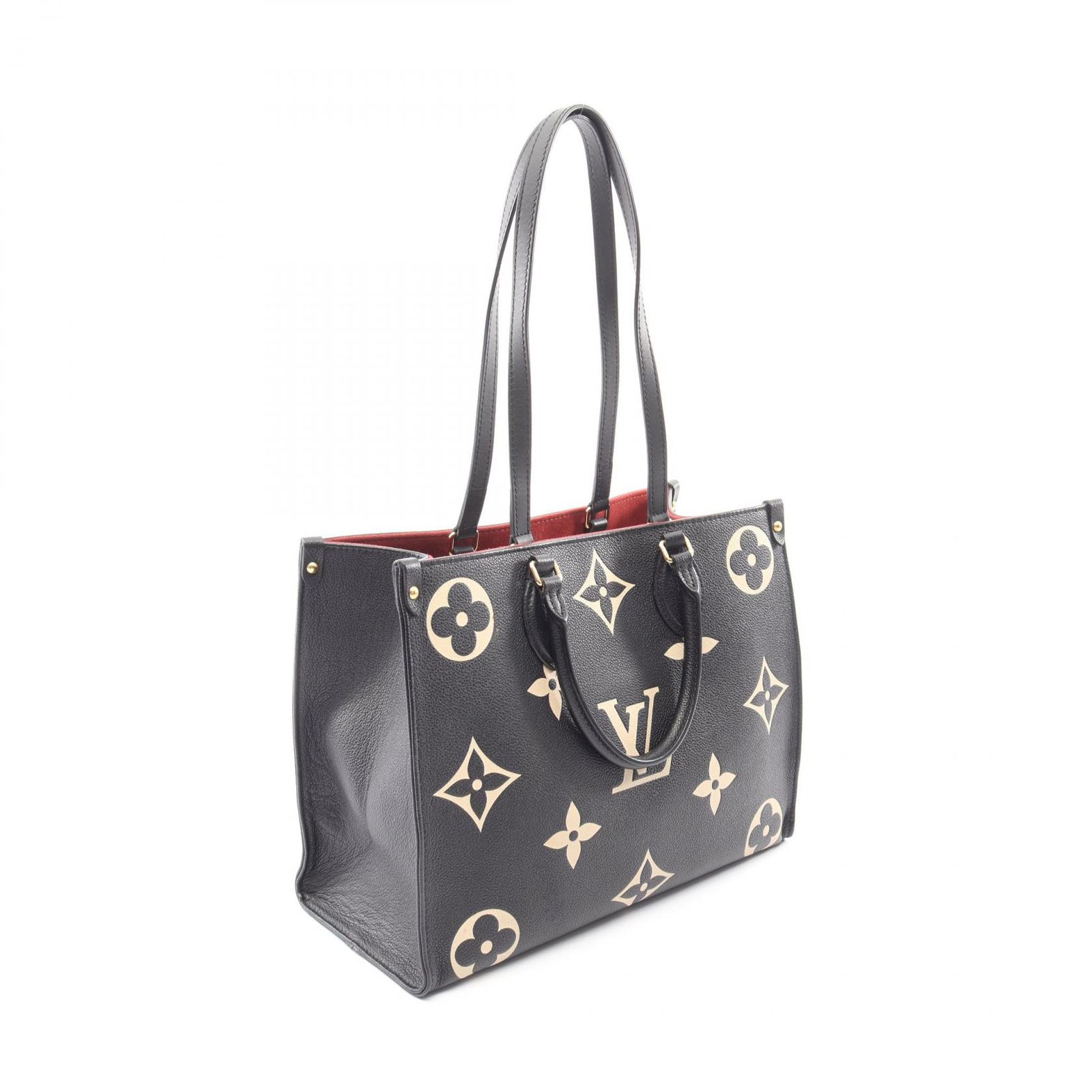 ルイ・ヴィトン LOUIS VUITTON トートバッグ オンザゴーMM バイカラー 