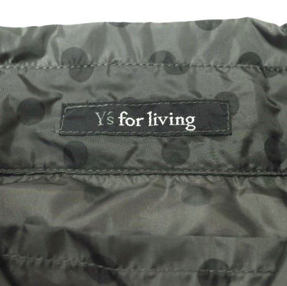 Y's for living ワイズフォーリビング ポルカドット ラウンドカラー