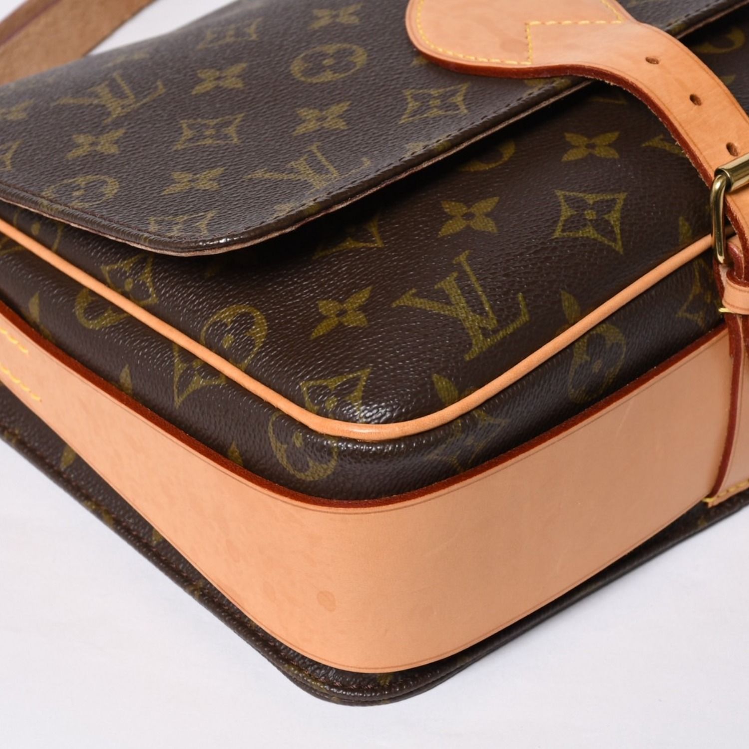 LOUIS VUITTON ルイヴィトン カルトシエールGM ショルダーバッグ M51252 モノグラムキャンバス ブラウン 美品 中古 4a000863 LOUIS VUITTON（ルイ・ヴィトン） カルトシエールGM モノグラム