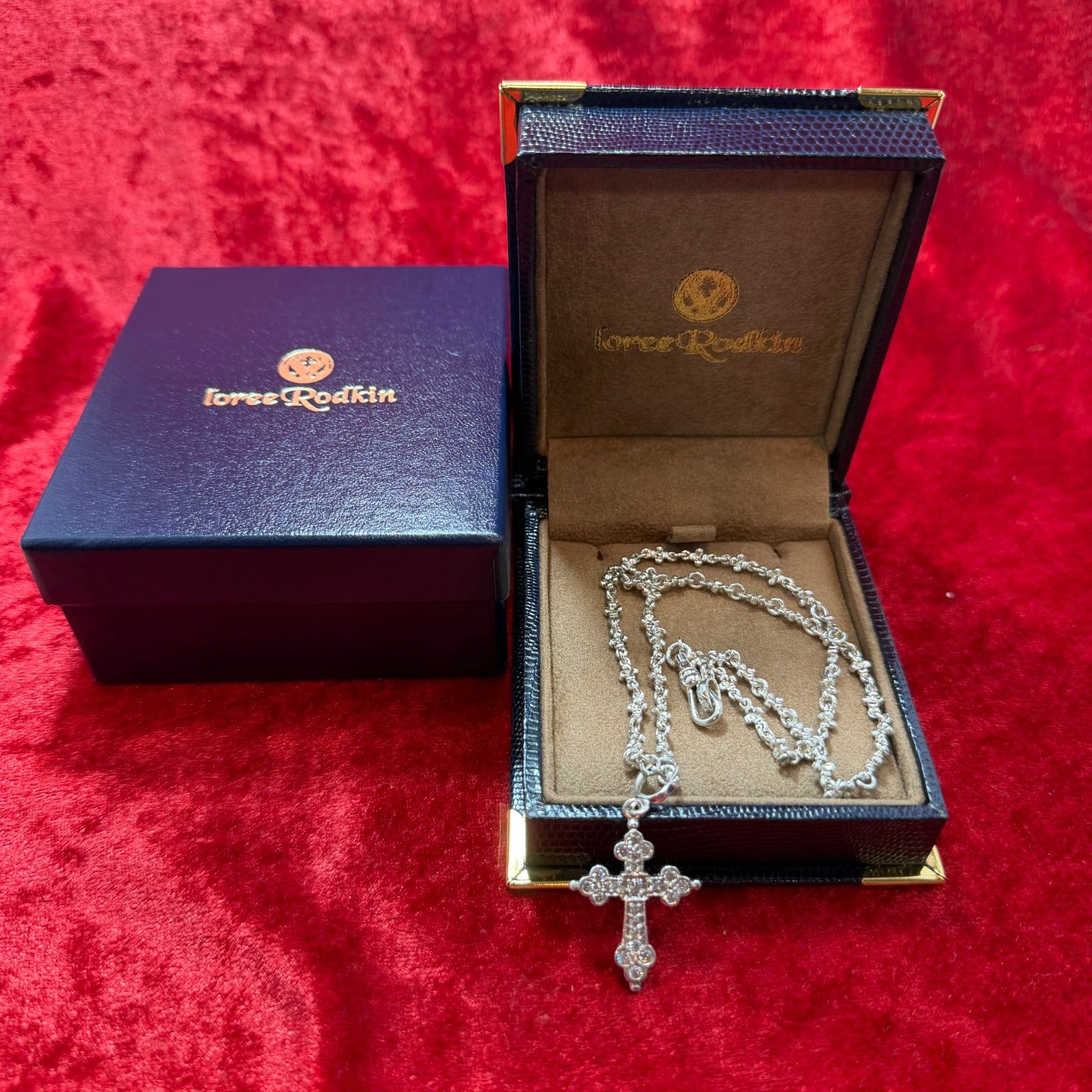 Loree Rodkin ゴシッククロス ネックレス 【中古】 美品 ネックレス ゴシッククロス ローリーロドキン/Loree Rodkin