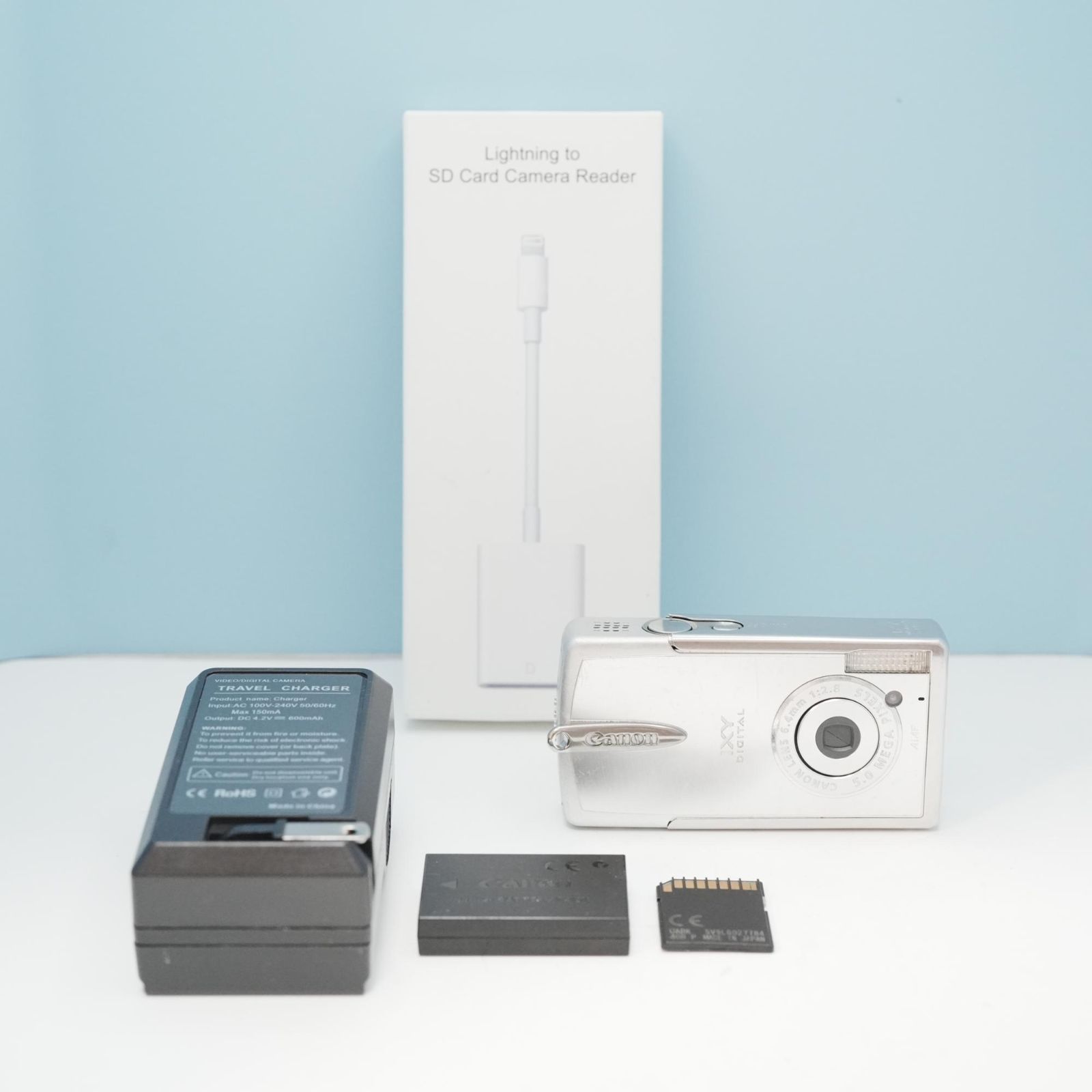 Canon IXY DIGITAL L2 PC1108 デジカメ スマホ転送OK フルセット a6277