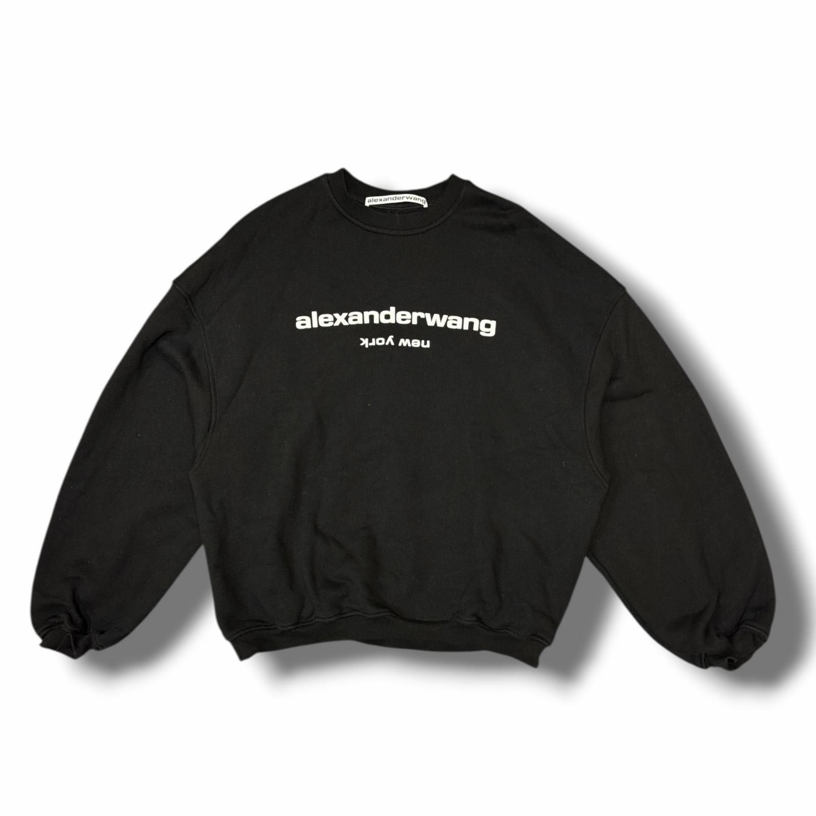 Alexander Wang Crewneck With Puff Logo スウェット トレーナー 