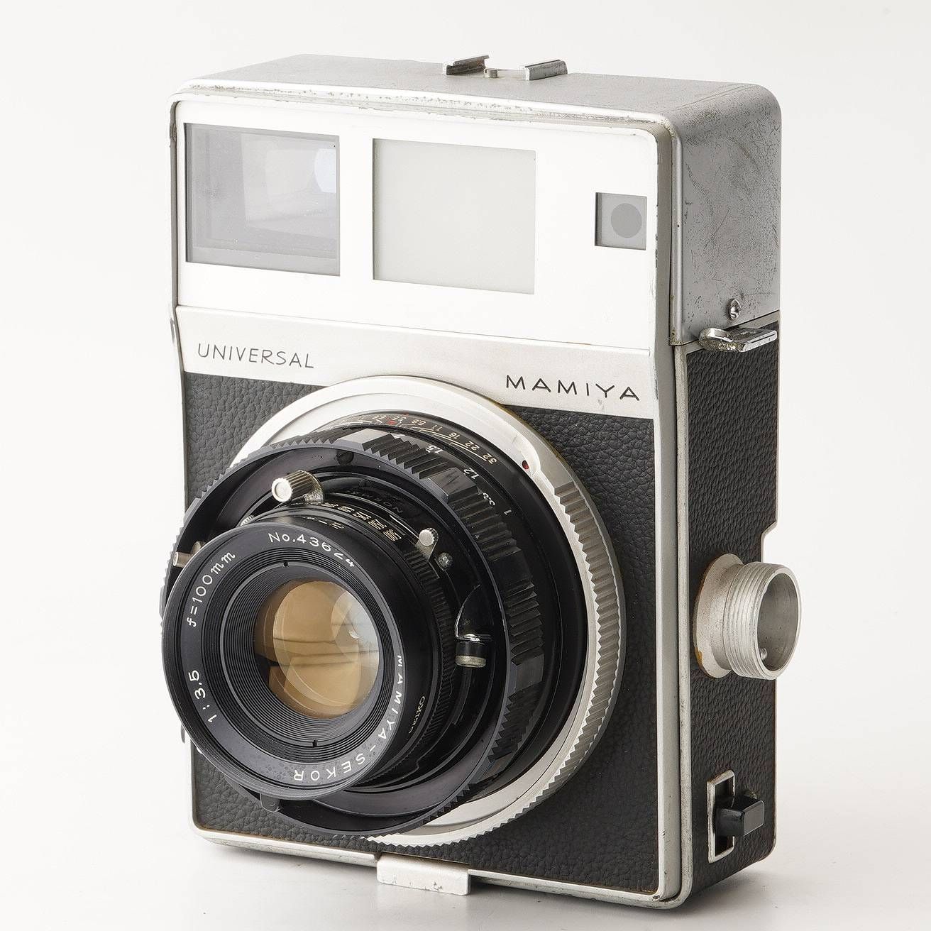 マミヤ MAMIYA UNIVERSAL / SEKOR P 1:4.7 f=127mm 中判カメラ