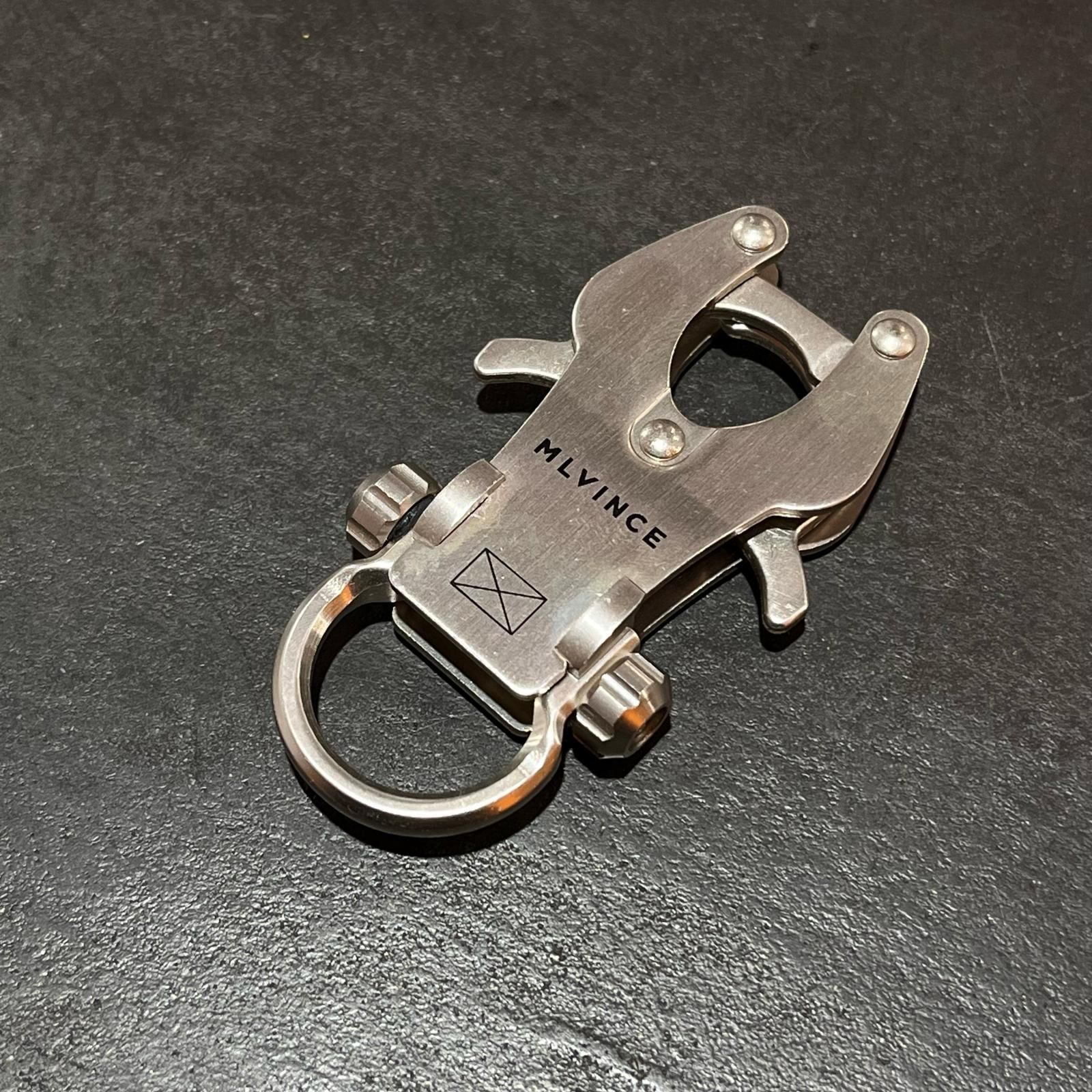MLVINCE TIGER HOOK KEYRING タイガーフック カラビナ メルヴィンス