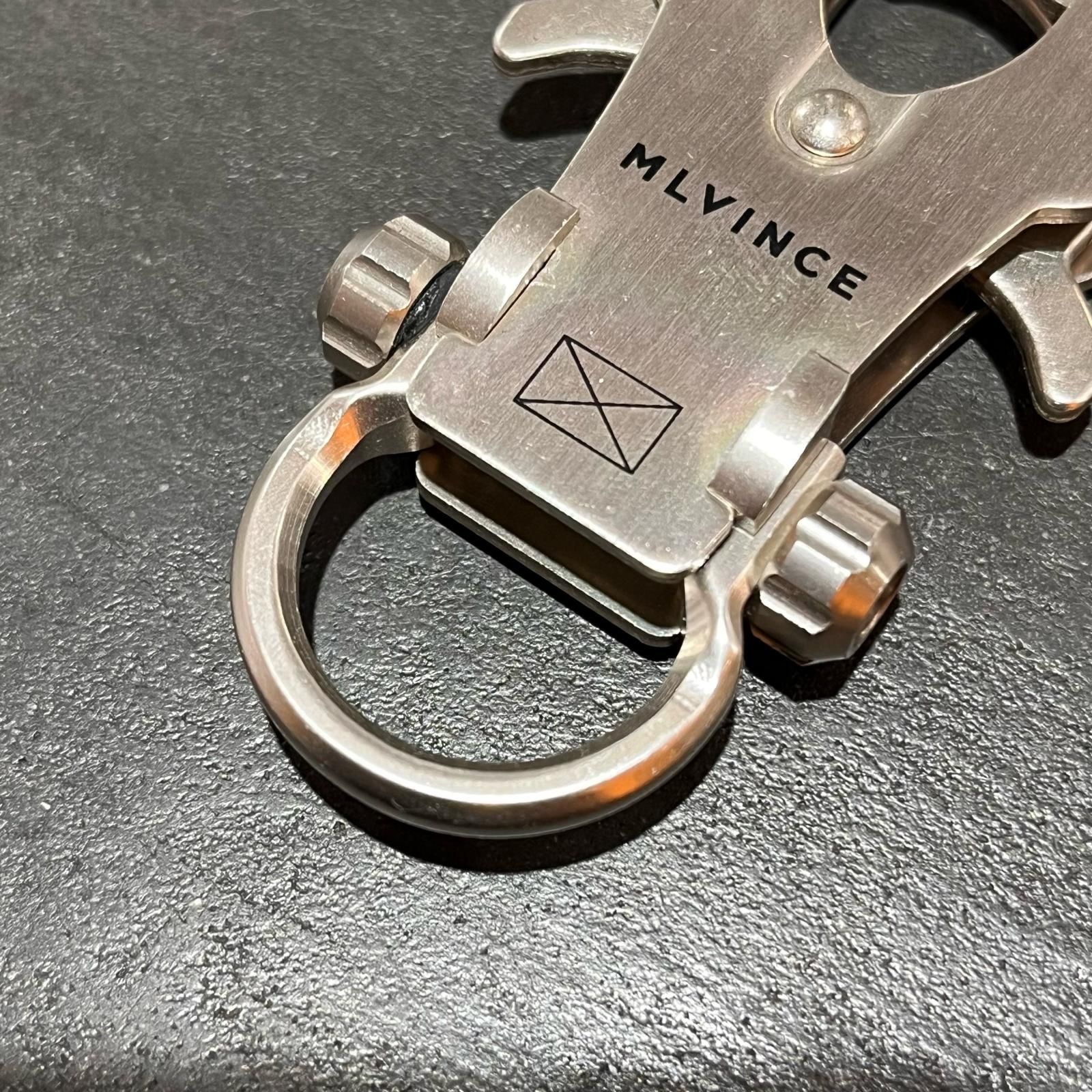 MLVINCE TIGER HOOK KEYRING タイガーフック カラビナ メルヴィンス