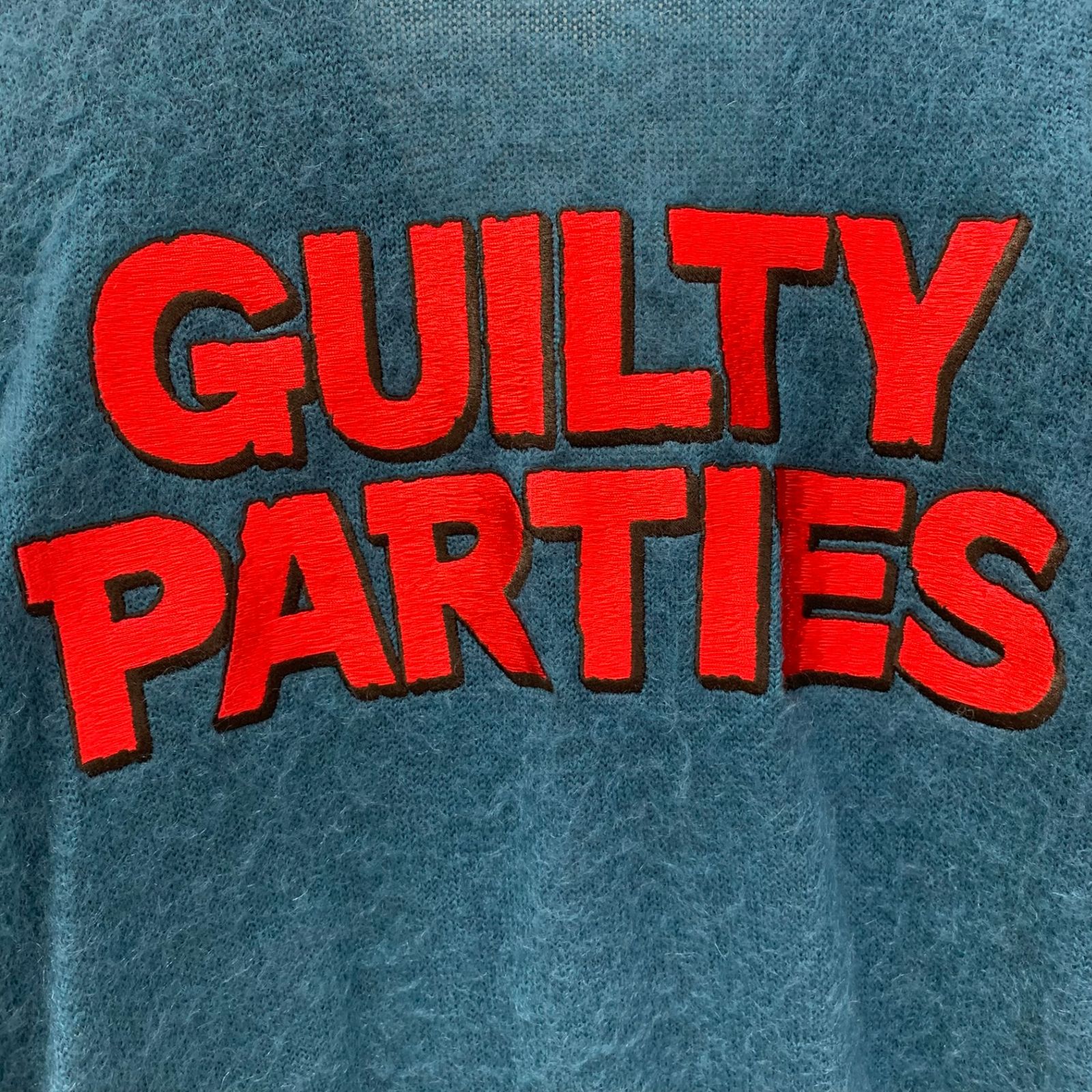 ワコマリア WACKO MARIA GUILTY PARTIES モヘア ウール カーディガン