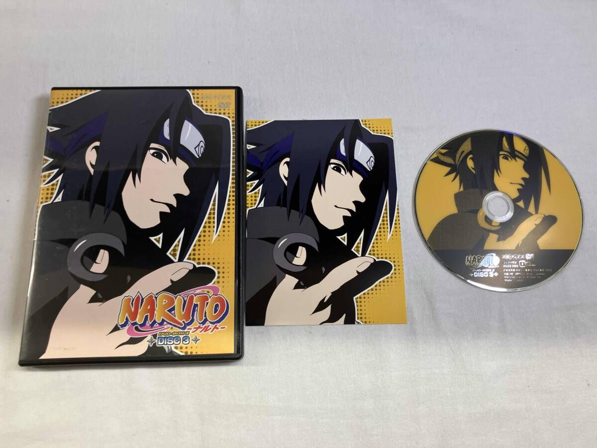 NARUTO DVD-BOX III 「激突！ナルトVSサスケ」 NARUTO-ナルト- DVD-BOX III 激突!ナルトVSサスケ(品) 【公式通販】