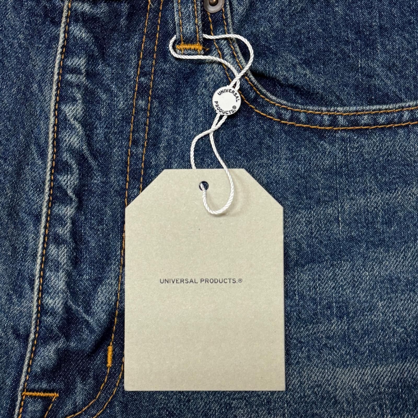 参考上代28600円 未使用 UNIVERSAL PRODUCTS ストレートデニムパンツ ジーンズ デニムパンツ ユニバーサルプロダクツ 251-60514 インディゴ 3 （11308M） 参考上代28600円 未使用 UNIVERSAL PRODUCTS ストレートデニムパンツ