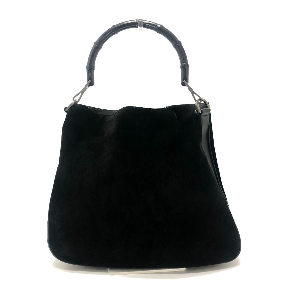 GUCCI グッチ ショルダーバッグ バンブー 2404 レザー/スエード 