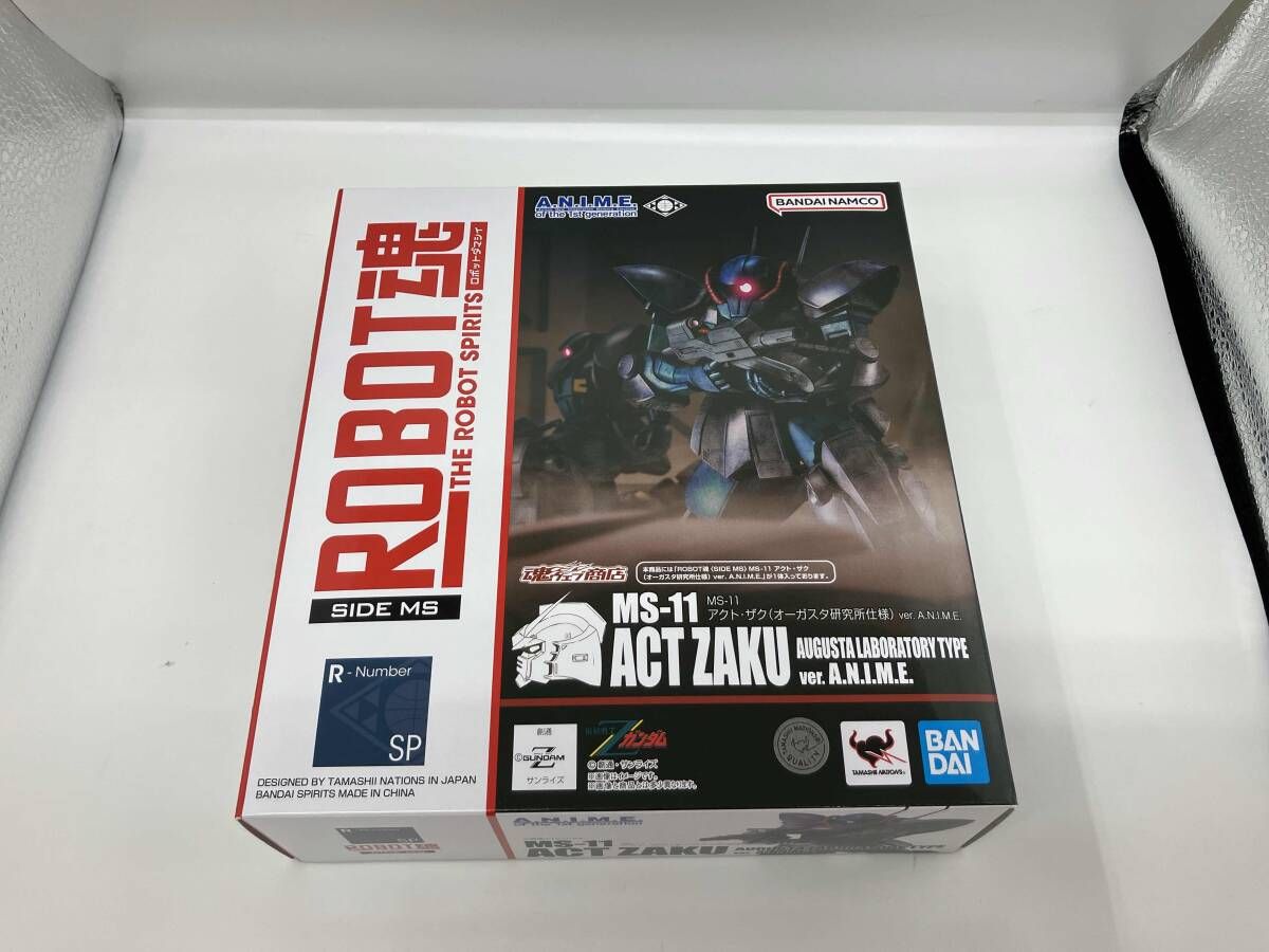 開封済み）ROBOT魂 MS-11 アクト・ザク(オーガスタ研究所仕様) ver
