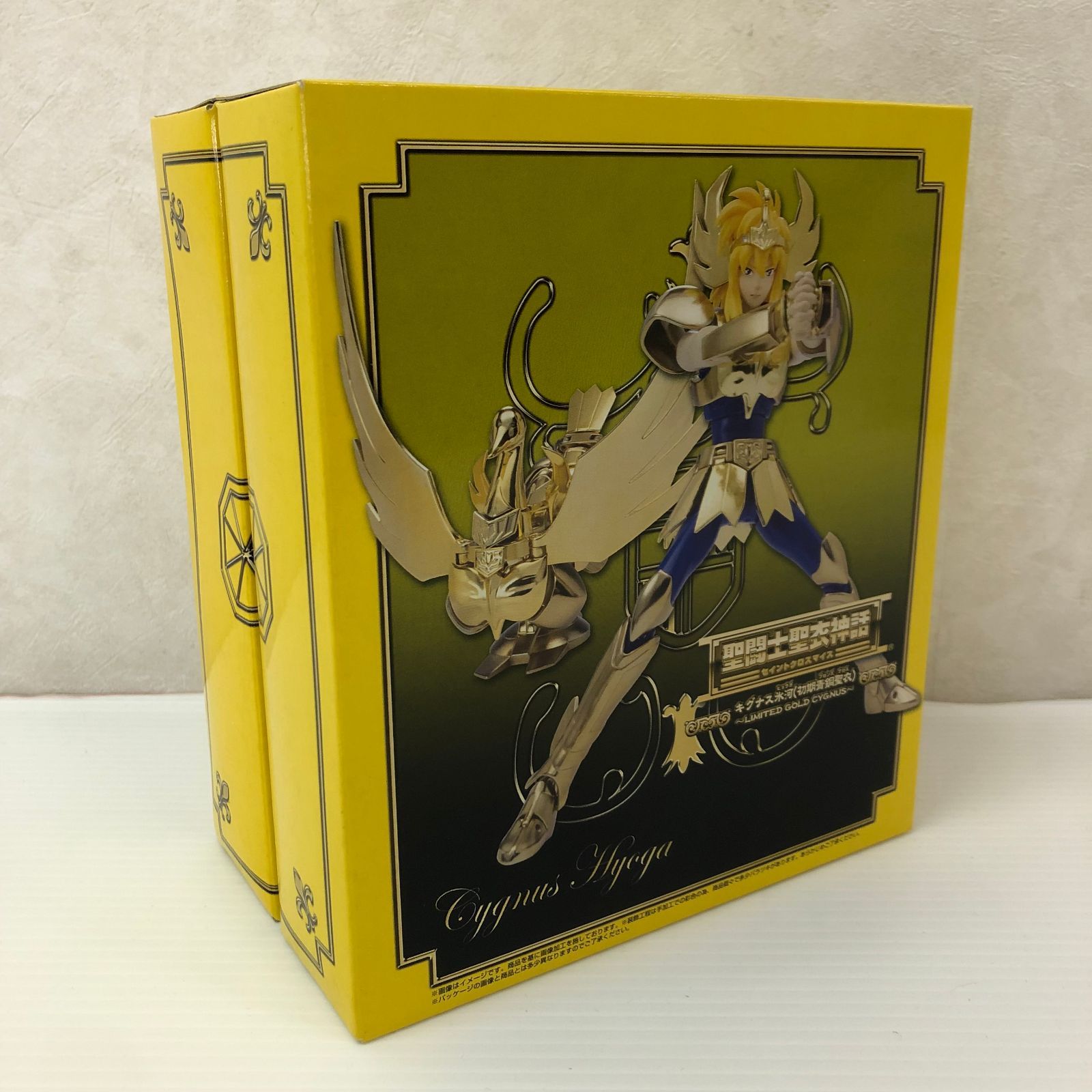聖闘士聖衣神話 キグナス氷河 初期青銅聖衣 -LIMITED GOLD CYGNUS