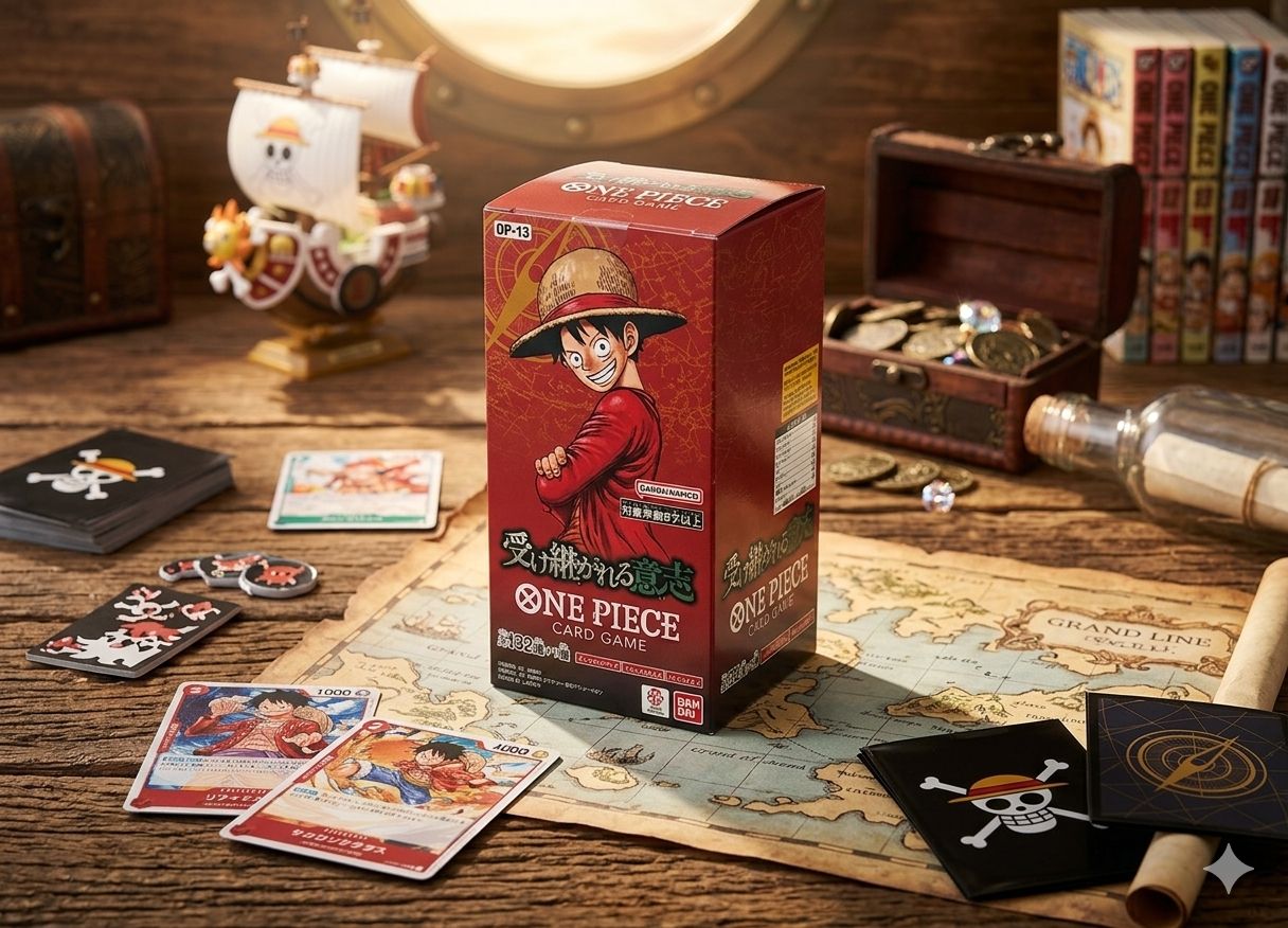 テープなし】ONE PIECEカードゲーム 受け継がれる意志【OP-13】1BOX
