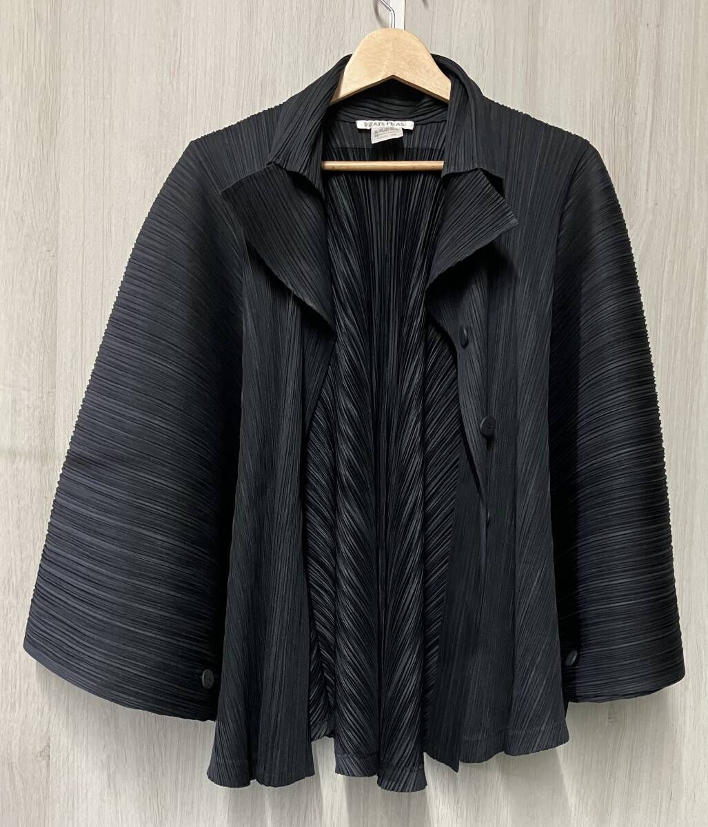 イッセイミヤケ プリーツジャケット ISSEY MIYAKE(イッセイミヤケ 