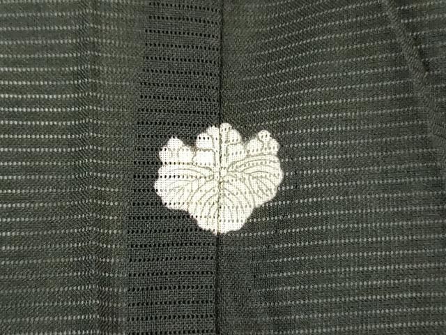 平和屋着物＊夏物　黒留袖　絽　刺繍　飛鶴花文　金糸　洗える着物　DABE1418op 平和屋着物＊夏物 黒留袖 絽 刺繍 飛鶴花文 金糸 洗える着物