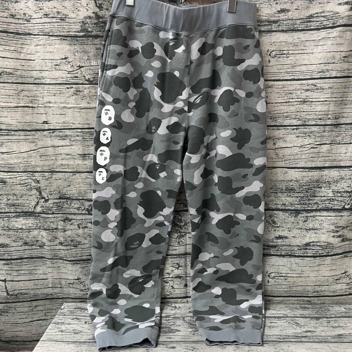 A BATHING APE ア ベイシング エイプ スウェットパンツ グレー Lｻｲｽﾞ 