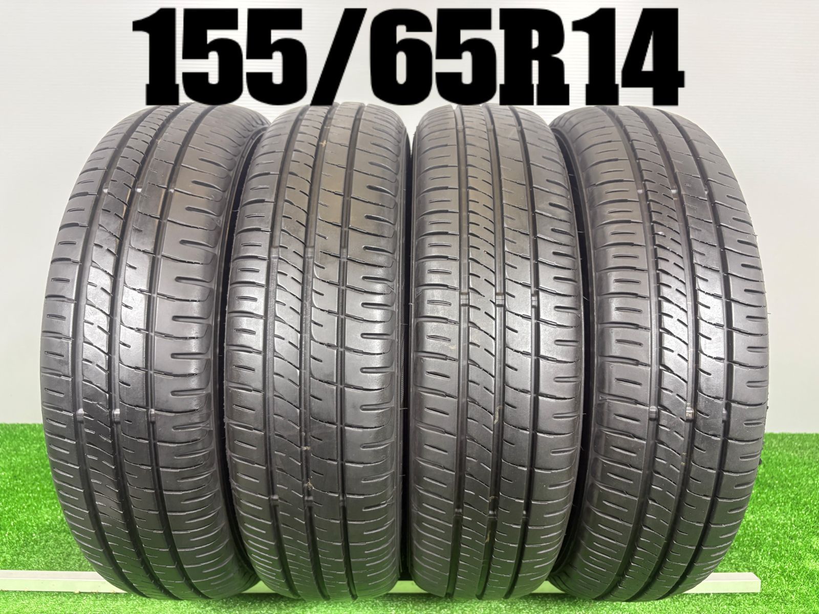 送料無料☆155/65R14 ダンロップ EC204 2022年製 4本 夏 タイヤ