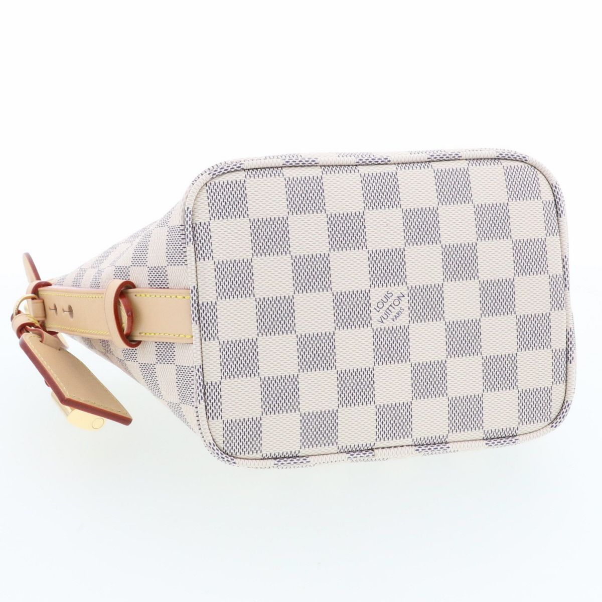 LOUIS VUITTON ルイ・ヴィトン オールイン BB ショルダーバッグ N40855 ダミエアズールキャンバス ホワイト  レディース【中古】 LOUIS VUITTON ルイ・ヴィトン オールイン BB ショルダーバッグ N40855