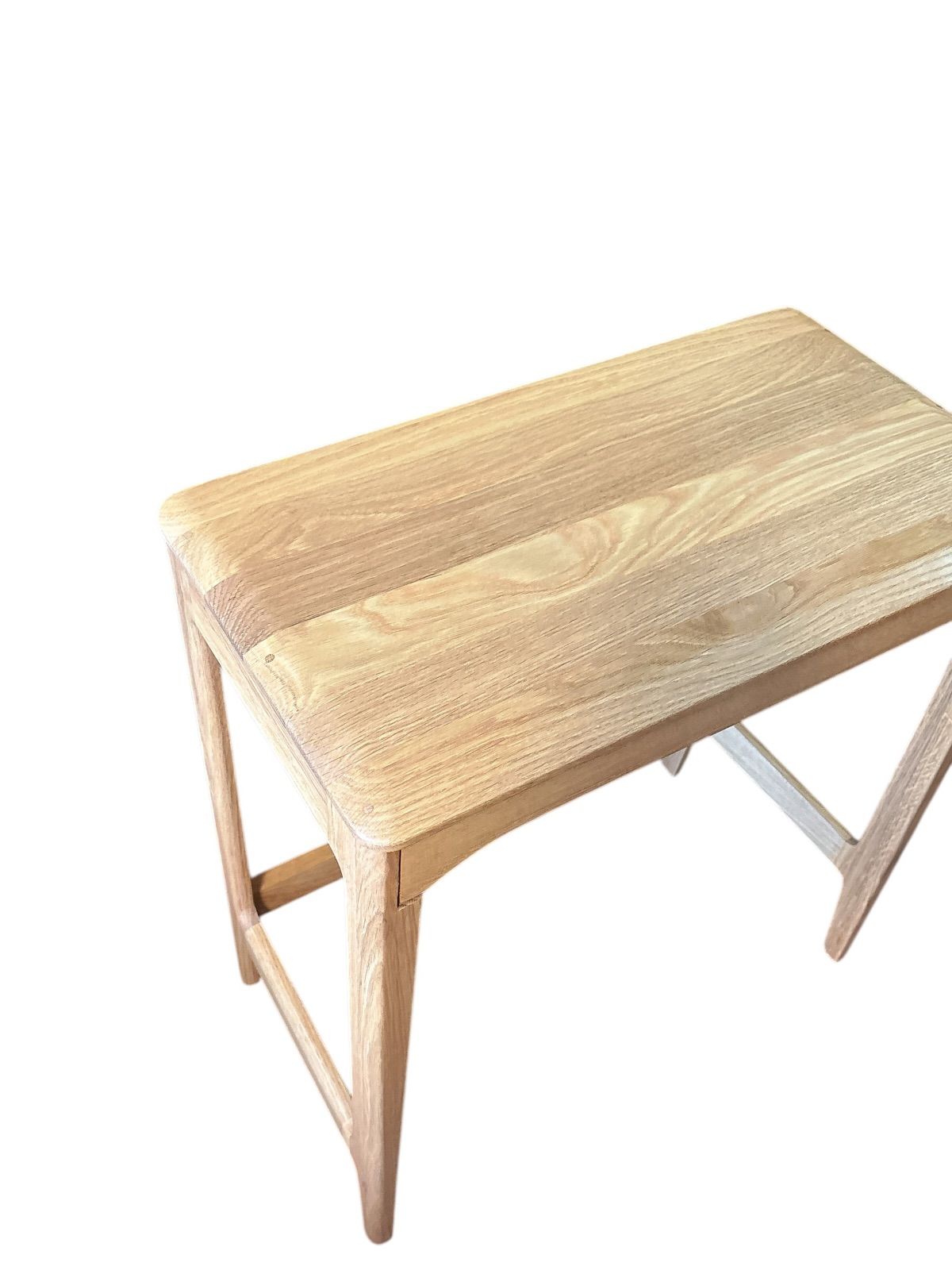 極美品】クワヤ 久和屋 ストリーム プチデスク65 Wオーク・ライト 