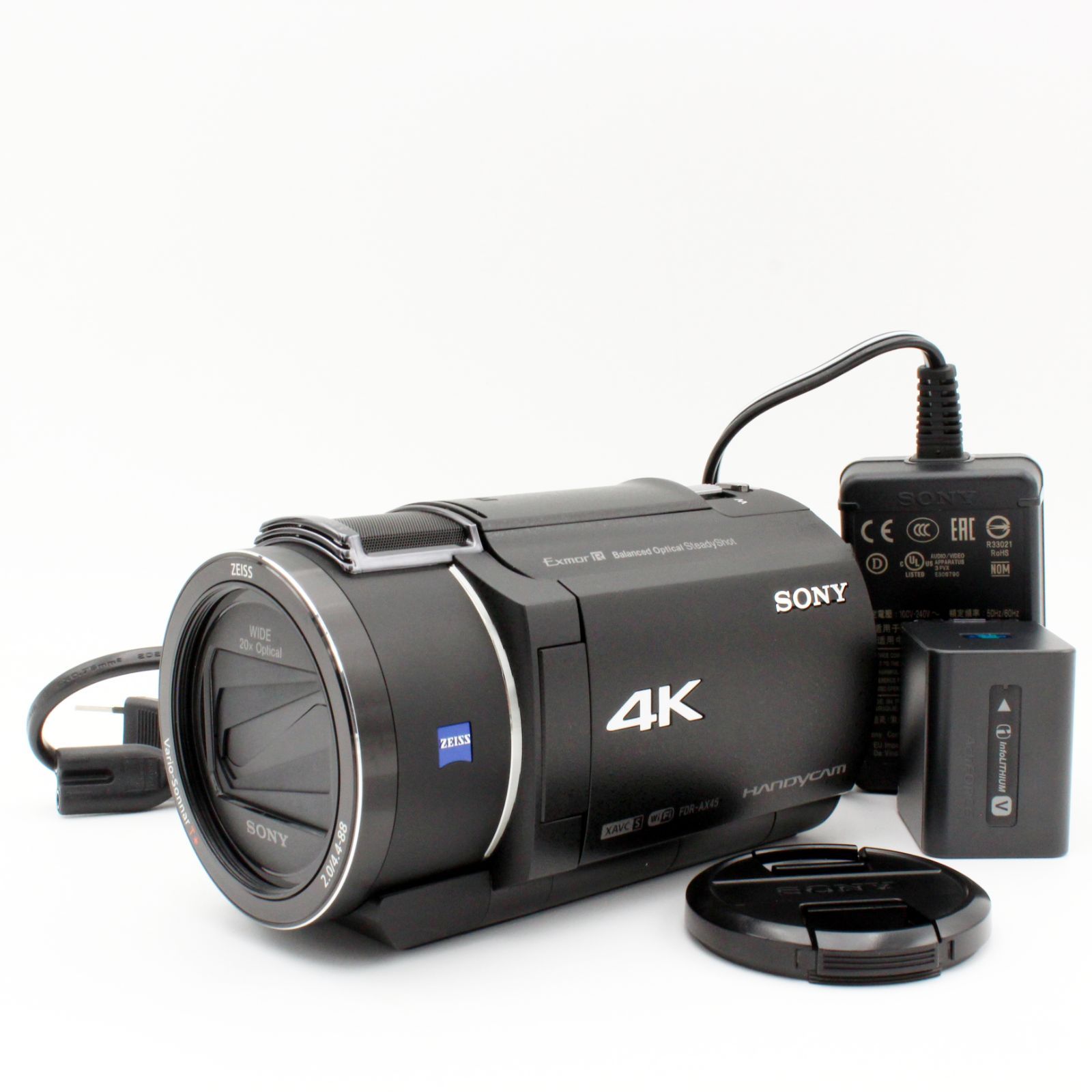 新品級】SONY FDR-AX45 ブラック#9721 - メルカリ