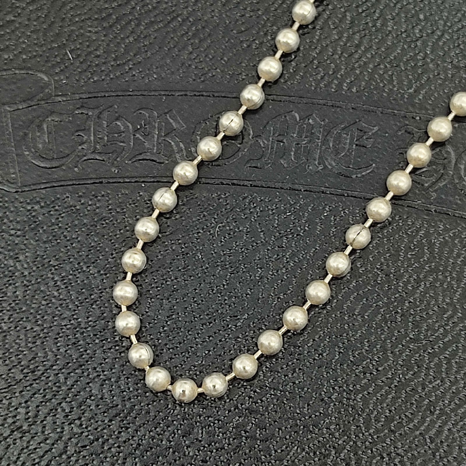 Chrome Hearts クロムハーツ ボールチェーン シルバー925 20インチ 約