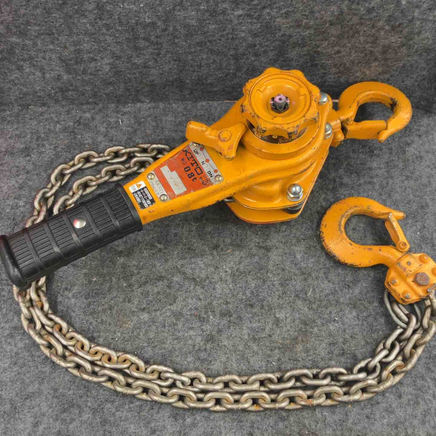 キトー LB008 レバーブロック【船橋馬込店】【店頭取引限定】【中古】管理番号：ITH0LYA9BD4Q 中古品】☆KITO(キトー) レバーブロック LB008【東大和店】 – アクト