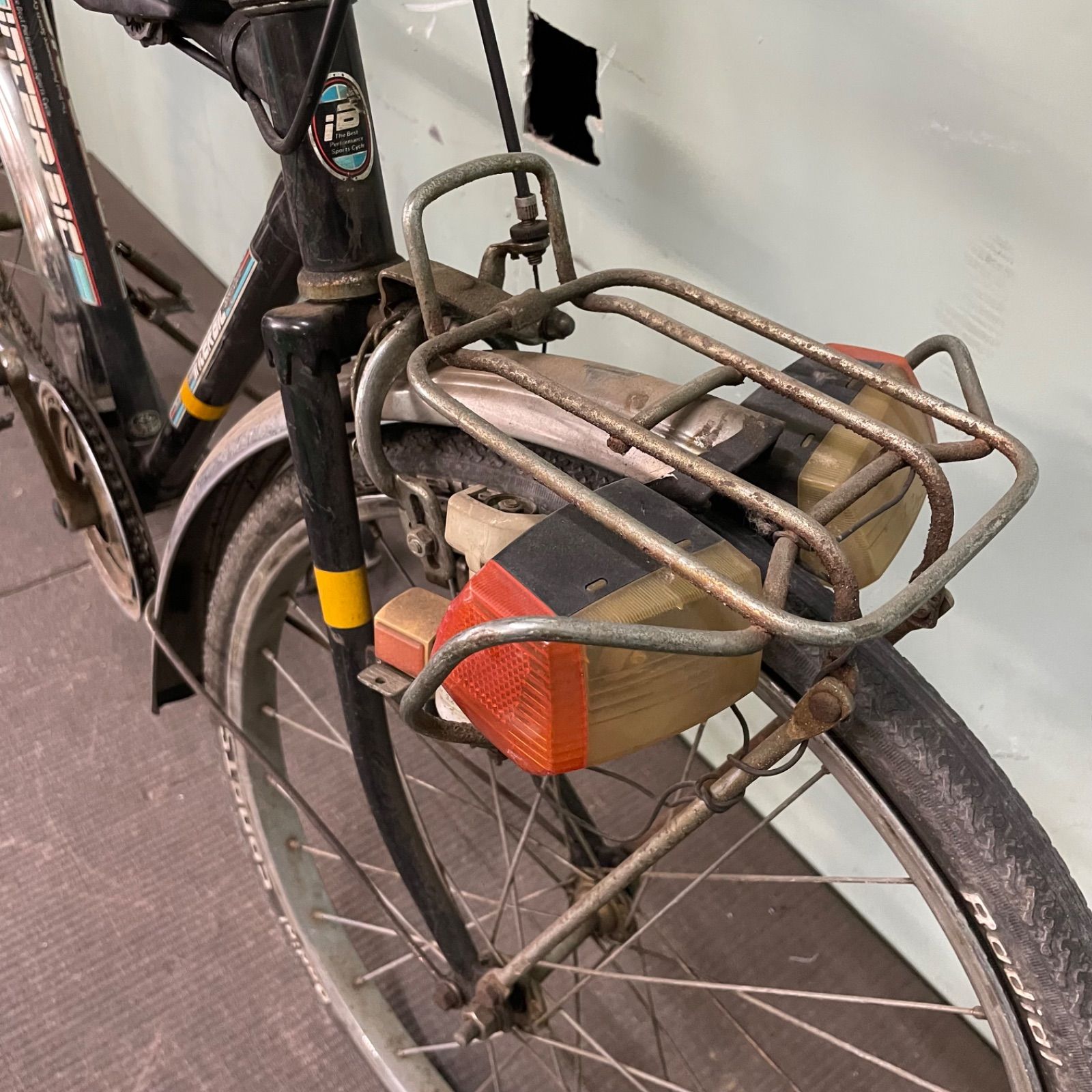 ♭ 自転車 6段変則 INTERBIL 昭和 レトロ スーパーカー デコチャリ