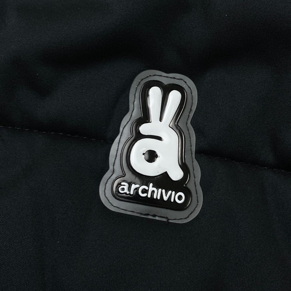 サイズ：38 ARCHIVIO アルチビオ 2024年モデル フード付 半袖 中綿