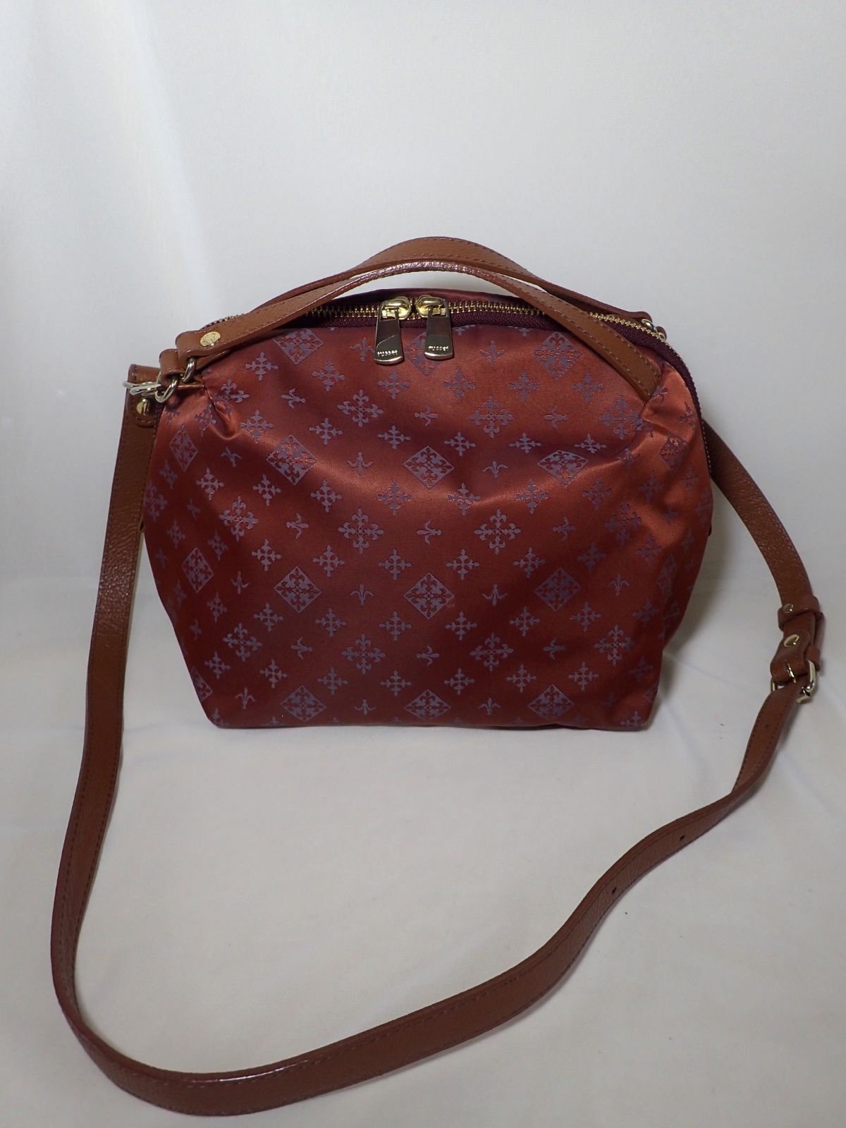 新品 ラシット ショルダーバッグ 2way レッドブラウン レザー2WAYショルダーバッグ （ショルダーバッグ）｜russet / ラシット